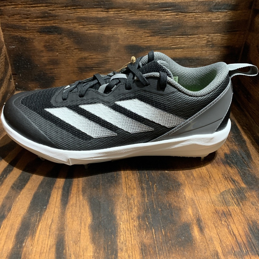 Adidas Adizero Instinct Softball Cleats Womens Sz 9.5 Black White‎ Shoes IH3470